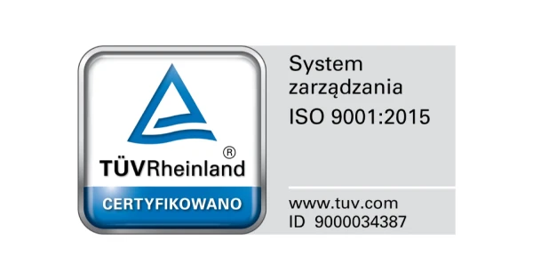 Certyfikat ISO 9001:2015