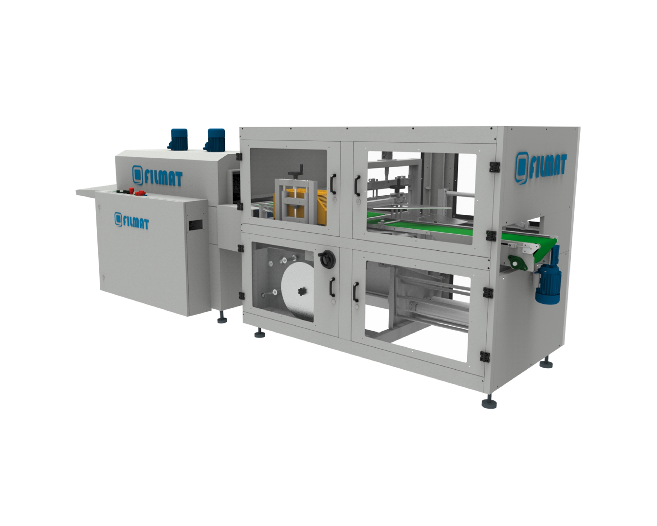 Linie pakowania automatycznego - folia POF półrękaw: LPAK10X