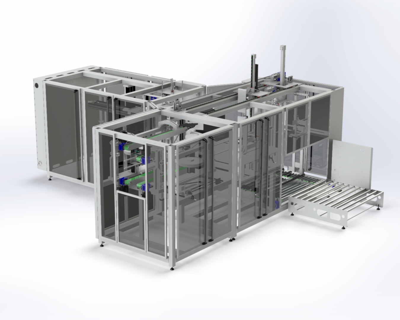 Case packers - packing of ZZ towels: LPAKA10X.Z