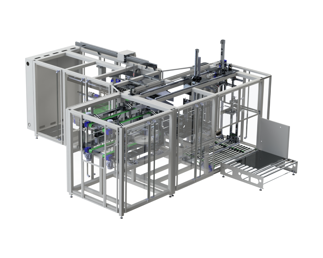 Case packers - packing of ZZ towels: LPAKA10X.Z