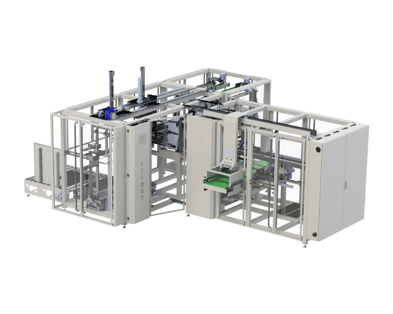 Case packers - packing of ZZ towels: LPAKA10X.Z